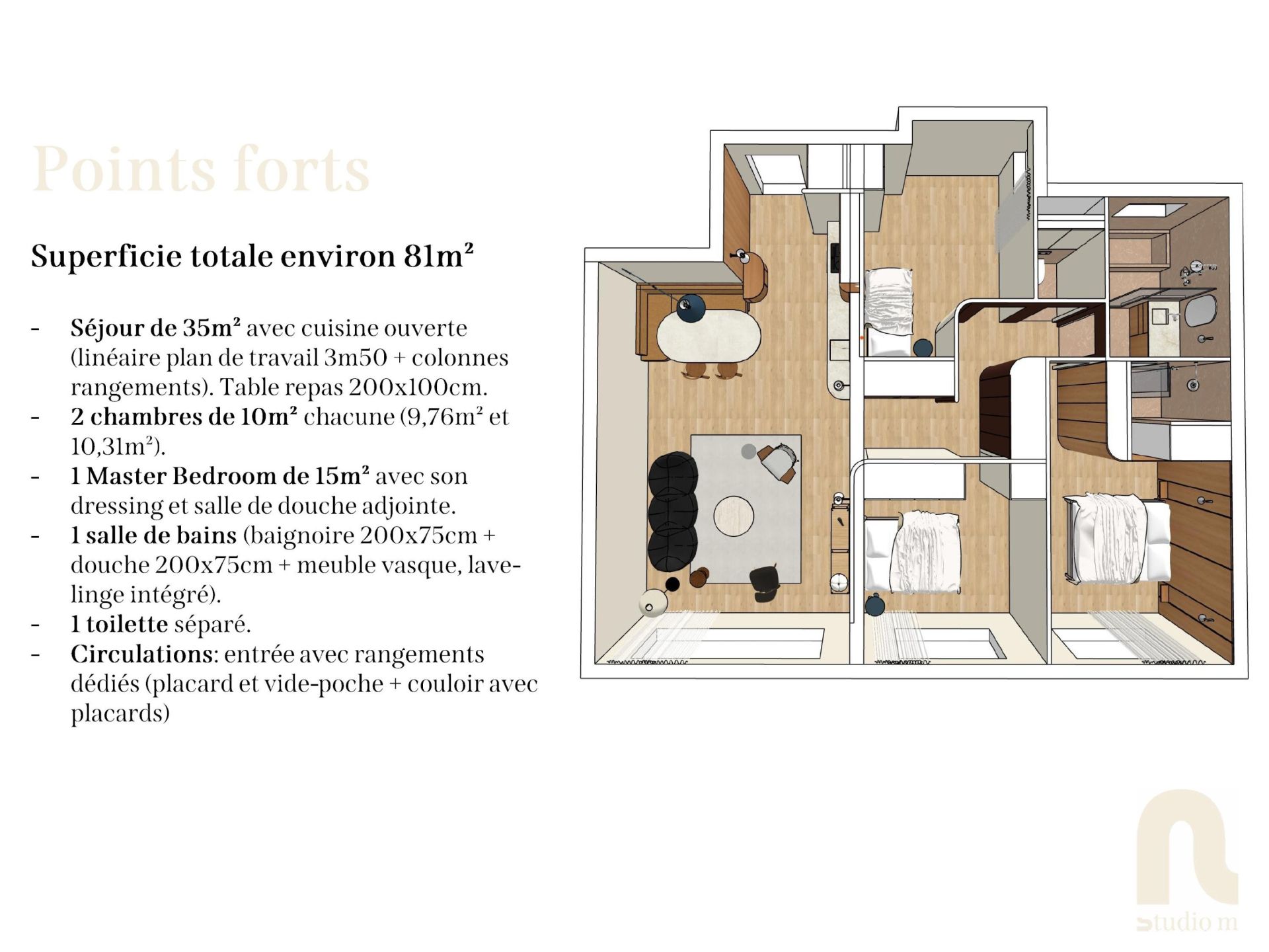 Vente Appartement 4&nbsp;Pièces 81&nbsp;m² Paris 12