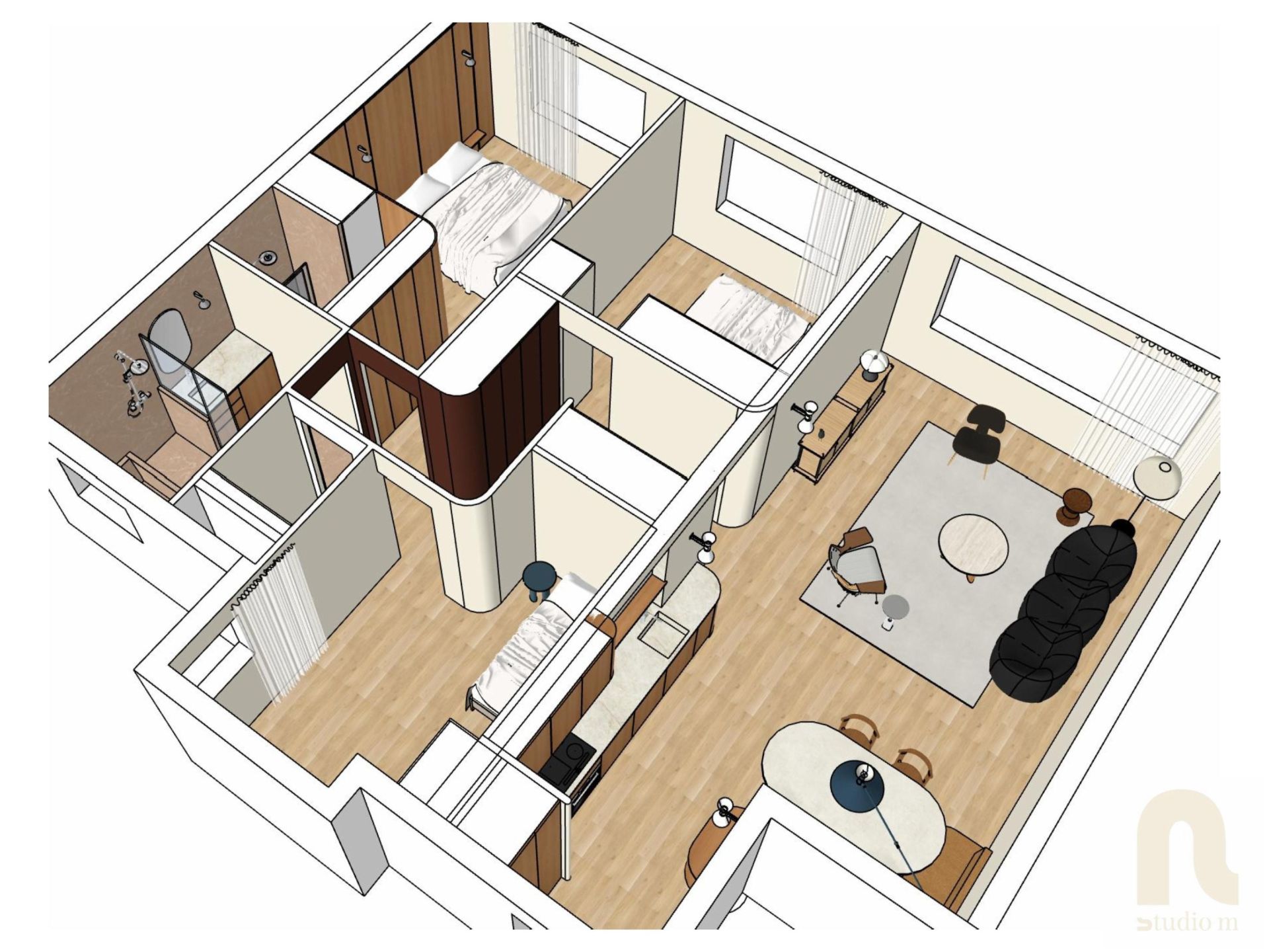 Vente Appartement 4&nbsp;Pièces 81&nbsp;m² Paris 12