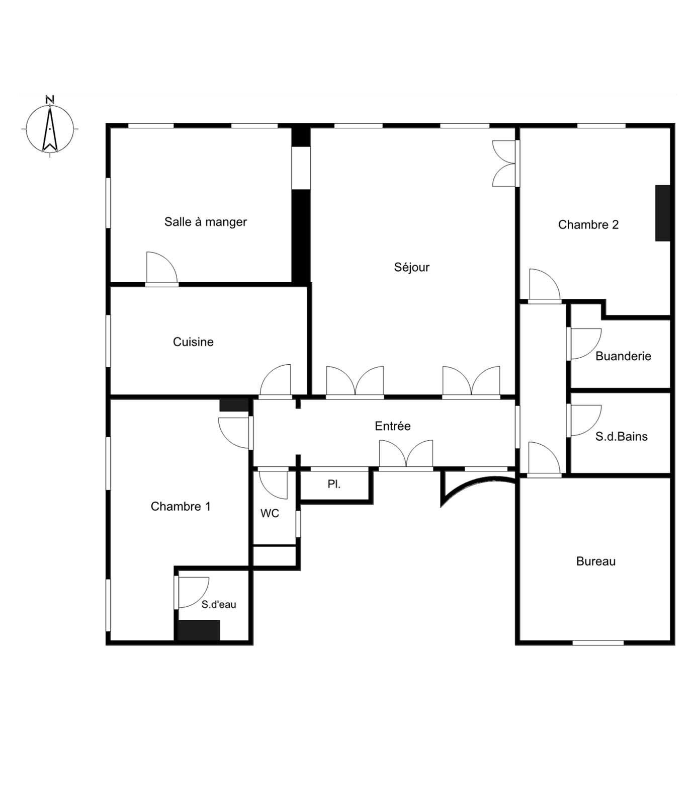 Vente Appartement 5&nbsp;Pièces 119&nbsp;m² Paris 11