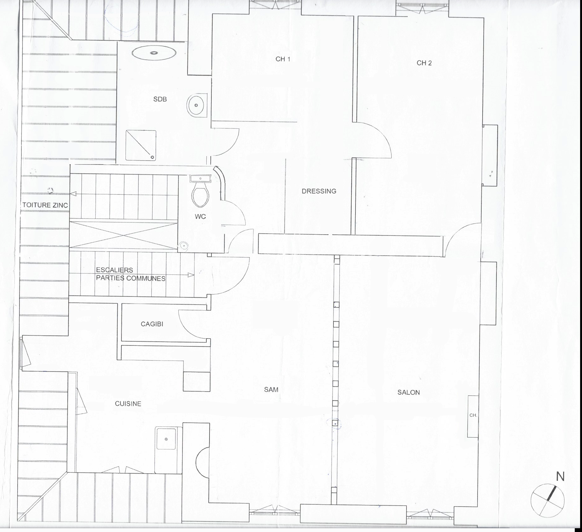 Vente Appartement 4&nbsp;Pièces 71.6&nbsp;m² Paris 11